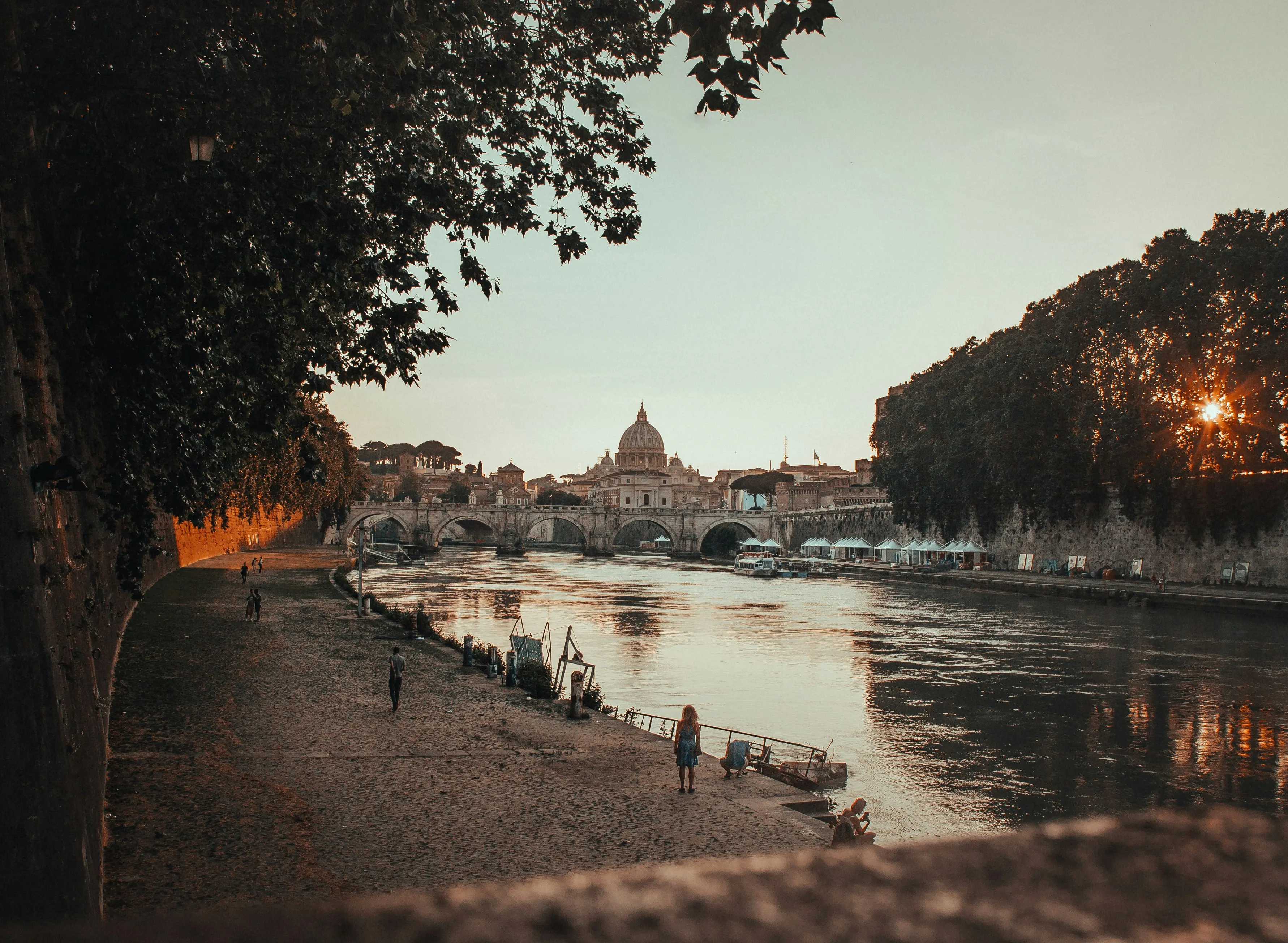 Vicoli e scorci di Trastevere, Roma